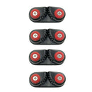 4pcs Aluminum Cam Cleat Kayak Anchor Cam Cleat Marine Hardwares 15mm Line