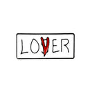 Cartoon Letters Brooch Badge for Women Men Lapel Backpack Pins (Style 3)  A