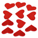 20X Embroidery Red Love Heart Sew Iron On Patch Applique Badge Bag Jeans Craft