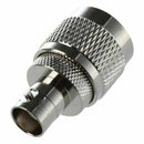 2pcs RF coaxial coax adapter BNC female to UHF male PL259 A5M9