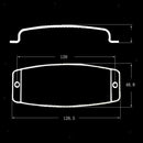 Steel Guitar Pickup Cover Protector for Electric Guitar Part Replacement