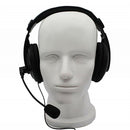 Noise Cancelling 2-Pin Headphone VOX-PTT Deep Bass Stereo Overhead Headset Wired