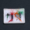 4pcs Insect Fly Style Fishing Lure Artificial Fishing Bait Feather Lures