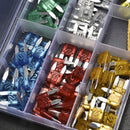 120Pcs Mini Blade Fuse Assortment Set Car Auto Truck SUV FUSES Kit APM ATM