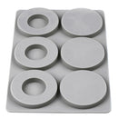 diy silicone candles aroma wax flowers tablets soap hand-made mold mould tooA3C