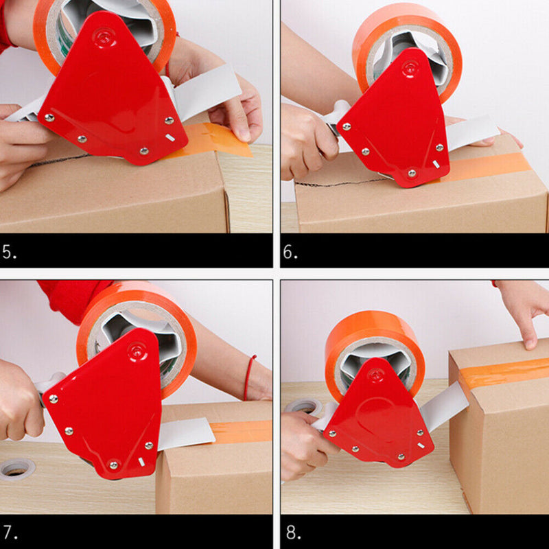 Baler Accessory With Handle Carton Tape Dispenser Heavy Duty Box Packing Cutter