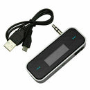 3.5mm FM Transmitter Bluetooth Wireless Car Player USB Charger Radio V3D1 Q R9C5