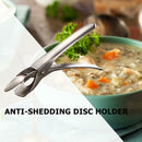 Stainless Steel Anti-scalding Pot Bowl Dishes Folder Clip Manual Home Oven Clamp