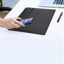1X(SUNROSE Smart Leather Game Mouse Pad Qi Wireless Charger Computer Wirele