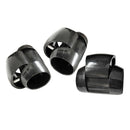 3Pcs Adjustable Quick Release Nylon Clamp Buckle for Paddle Shaft Black