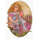 Holding Pig Girl Diamond Embroidery Cross Stitch Diamond Painting Mosaic A