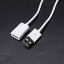 1M-3ft 1M USB 2.0 A MALE to A FEMALE Extension Cable Cord Extender For PC L Y7M9