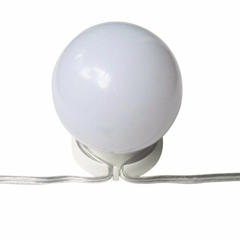 10Pcs Makeup Mirror Vanity Led Light Bulbs Lamp Kit Lighted Make Up Mirrors B8P4