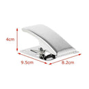 Stainless Steel Fish Fillet Clamp Deep-jaw Fish Tail Clip Screws AU Mountin O0H5
