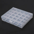 New Bobbin Box factory sealed Translucent Clear Bobbin Box Organizer E1Z5