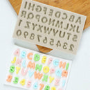 Alphabet Number Silicone Fondant Mould Cake Sugarcraft Chocolate Decor xcv