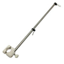 Marine Grade 304 SS 21 "flag Pole + Clip For 7/8" - 1 "Rail Boat RV