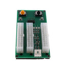 Multiple 24Pin Power Supply Adapter Connector Board for Ethereum Mining ETH
