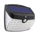 Solar LED Wall Light Waterproof Human Body Induction Courtyard Decor Lamp A