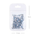 Nail Art Rhinestone Protein Diamond Glass Transparent Size Mixed Manicure N B3V6