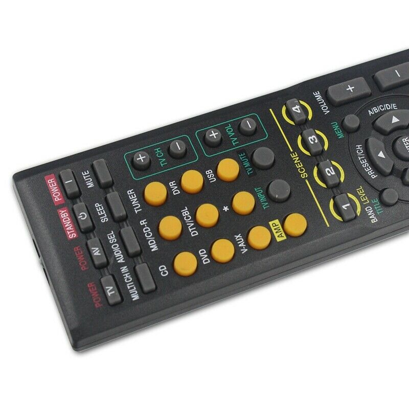 5X(New Replacement Remote Control Rav315 For Yamaha Htr6040G Wk22730Eu Rx- X4I1)