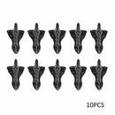 10PC New Shark Fin Diffuser Vortex Generator Car Wing Roof Spoiler Bumper QOF