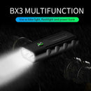 3xL2Usb Rechargeable Built-In 5200Mah 3Modes Bicycle Light Waterproof Headl