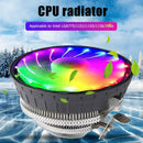 Wanjiafeng 4 Pin RGB Desktop PC CPU Cooling Fan for Intel LGA775/1151/1155/1156
