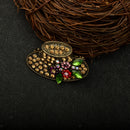 Women Fancy Hat Rhinestones Brooches Alloy Brooch Pins Fashion Jewellery