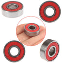 5Pcs Red ABEC-5 608-RS Skateboard Roller Sealed Ball Bearings 8x22x7mm P Gw