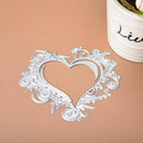 Lace Heart Stencil Scrapbooking Album Paper Card Embossing Cut Die$ Metal Q7W6