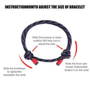 Braided Nautical Bracelet Rope String for Men Women Universal (Four Color) A