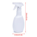300ml White Empty Spray Water Bottle Plastic Liquid Shampoo Dispenser BottlS Pf