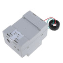 Din Rail LED Voltmeter Ammeter Active Power Factor Energy Meter AC 200V-450V