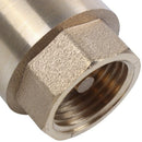 Golden water oil spring 1/2" thread BSPP Female Male In-line non-return val
