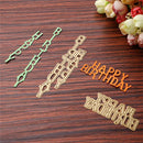 Birthday Text Cutting Dies Stencil DIY Scrapbooking Embossing Card Craft De A3Z1
