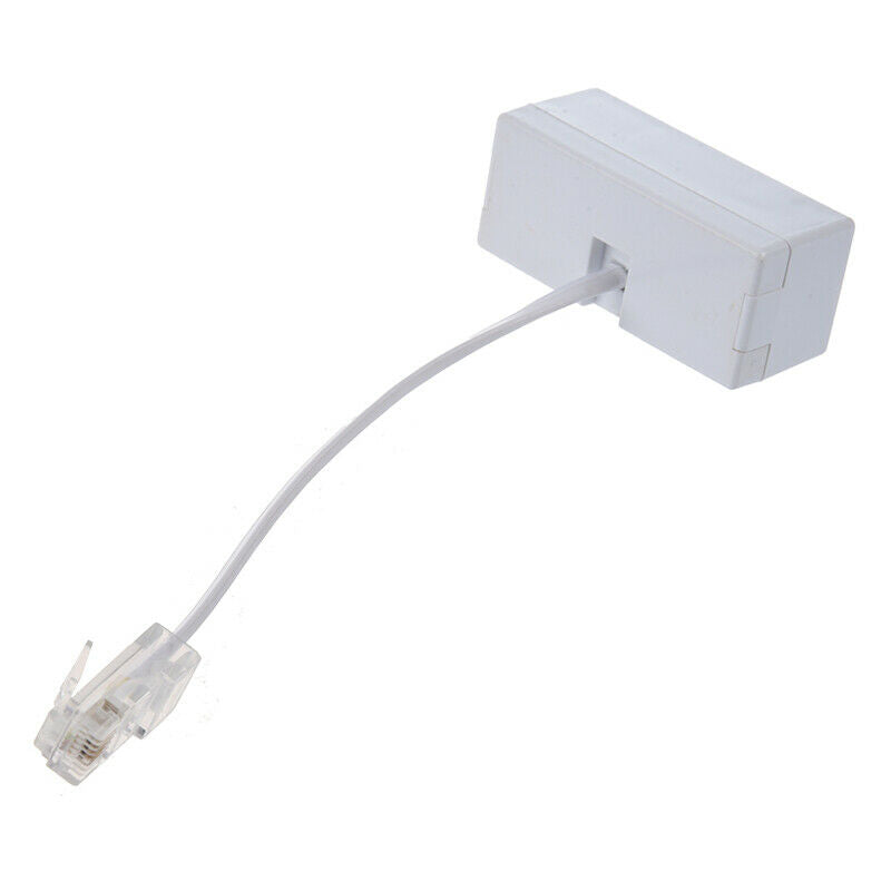 RJ45 Plug to RJ11 BT Socket Splitter Telephone Adapter X7Z1