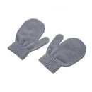 Baby Kids Five-pointed star Pattern Gloves Boys Girls Winter Warm Knitted M O1B1