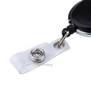 2X Retractable Reel Recoil ID Badge Lanyard Name Tag Key Card Holder Belt Clip