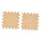9 Pieces Interlocking Foam Mat Floor Tiles Kids Play Mats Peach Flower