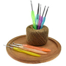 8x Crochet Hook Set Ergonomic Yarn Grip Kit Knitting Sewing Needle Soft O0R0