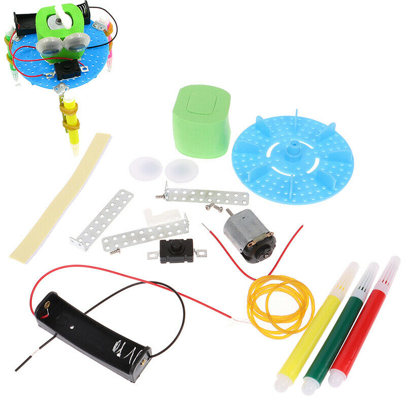 1Set Early Learning DIY Doodle Robot Technology Inventions Educational Kid  OZ
