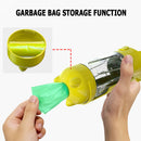 Multi-function Portable Pet Water Bottle Small Dogs Drinking Bowl (Yellow) A