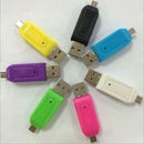 Excellent 3 Function Micro USB OTG TF Card Reader for Cell Phone PC MO