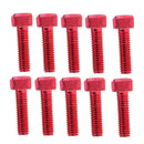 10 Pieces M6 x 20mm Alloy Steel Allen Hex Socket Cap Head Screw Bolt