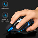 K2 Gaming Mouse Four-way Wheel USB Wired Optical Mice for Laptop Desktop PC