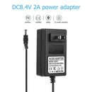 8.4V 2A 18650 Lithium Battery Charger DC5.5mm Power Adapter Charger (US)