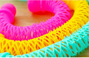 6/8pcs Women's Doughnut Circle Plastic Hair Curler Rollers Hairdressing Tools 3C