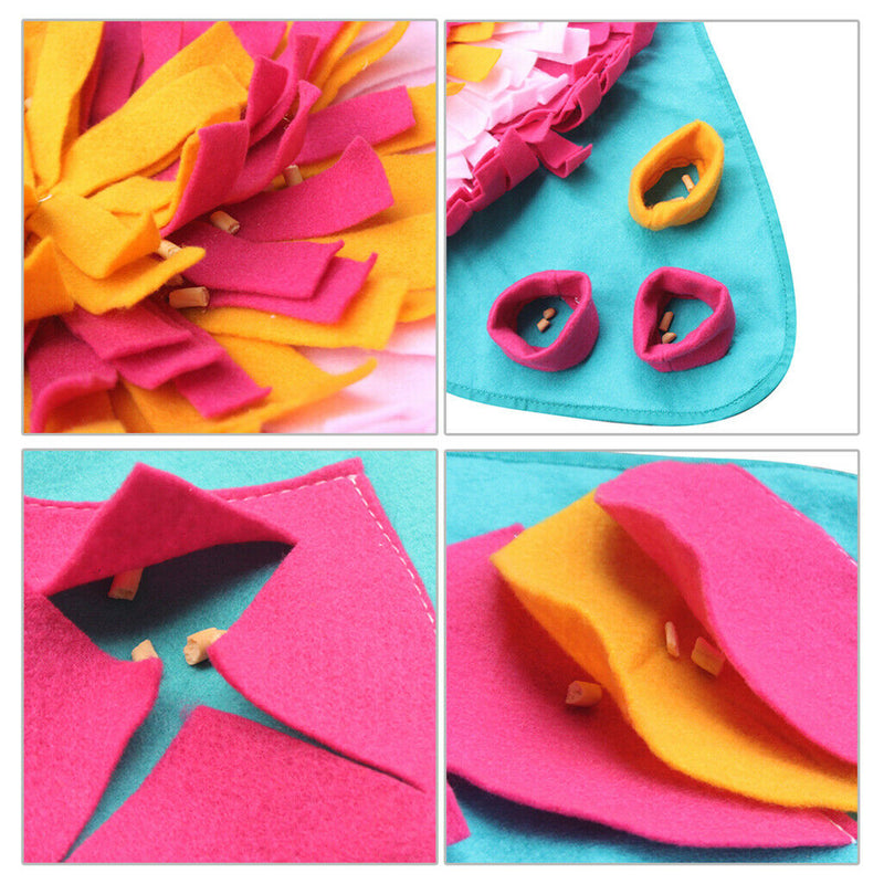 Dog Snuffle Mat Dog Cat Food Mat Activity Play Mat Interactive Puzzle Toys Dog