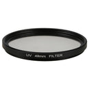 Digital Camera 49mm Multi Coated Protector Ultra-Violet UV Lens Filter Blac
